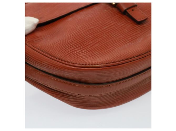 LOUIS VUITTON Epi Jeune FilleMM Borsa a Spalla Marrone M52153 LV Auth th5030 - vista 15