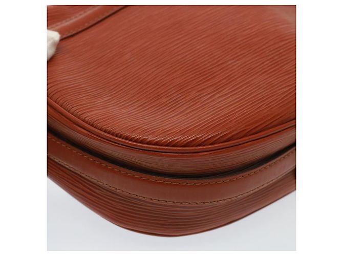 LOUIS VUITTON Epi Jeune FilleMM Borsa a Spalla Marrone M52153 LV Auth th5030 - vista 17