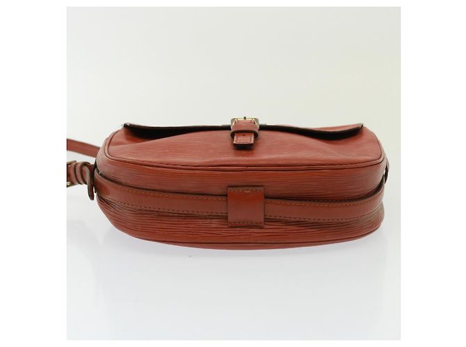 LOUIS VUITTON Epi Jeune FilleMM Borsa a Spalla Marrone M52153 LV Auth th5030 - vista 5