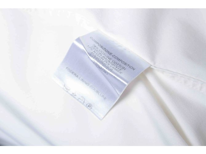 Camicia Gucci in cotone color crema Bianco - vista 5