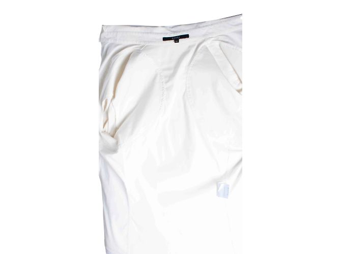 Camicia Gucci in cotone color crema Bianco - vista 6