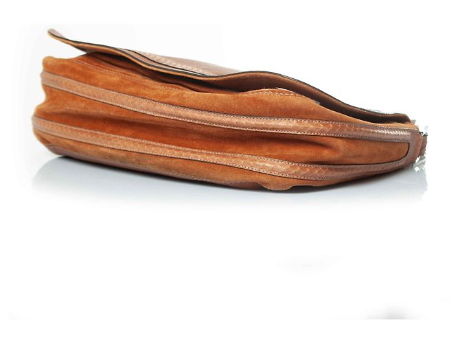 Borsa a tracolla in pelle Marcello di Cartier Marrone - vista 5