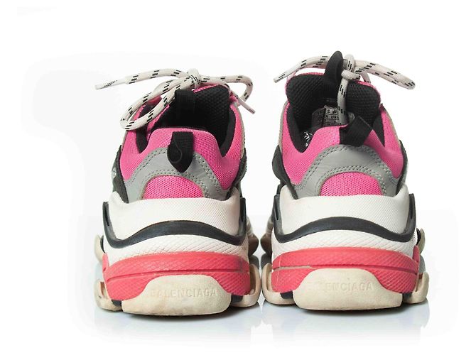 Balenciaga, scarpe Triple S in rosa - vista 6