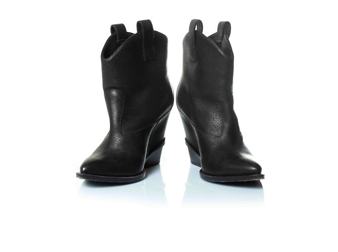 Botas estrella de cuña oculta de Giuseppe Zanotti Negro - vista 3
