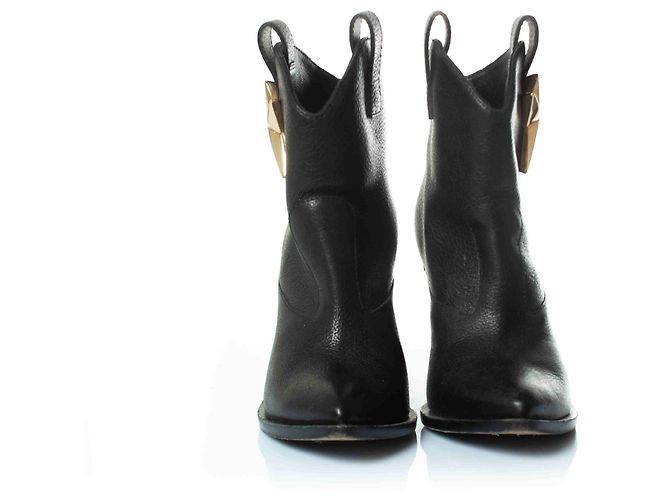 Botas estrella de cuña oculta de Giuseppe Zanotti Negro - vista 4