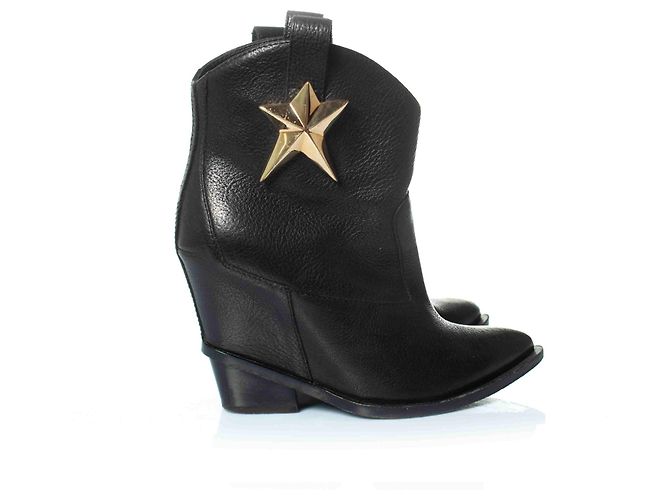 Botas estrella de cuña oculta de Giuseppe Zanotti Negro - vista 5