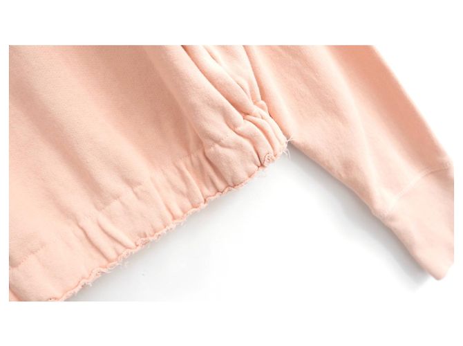 Current Elliott Felpa mezza zip Current/Elliott Rosa - vista 2