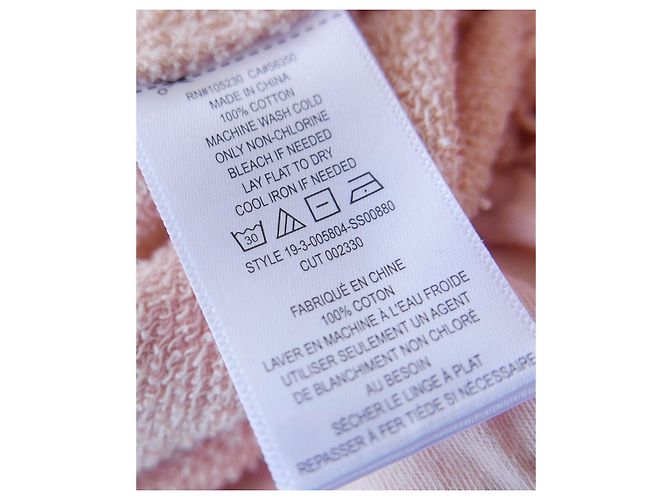 Current Elliott Felpa mezza zip Current/Elliott Rosa - vista 6