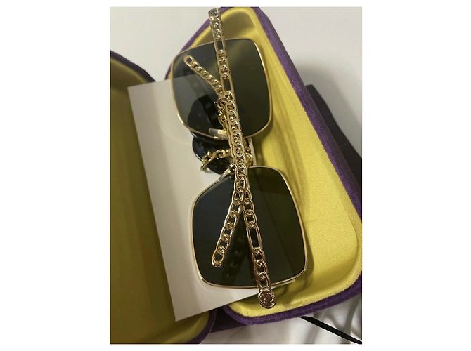 Gucci Sonnenbrille GG1031S Hellbraun Metall - Ansicht 10