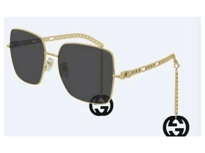 Gucci Sonnenbrille GG1031S Hellbraun Metall - Ansicht 12