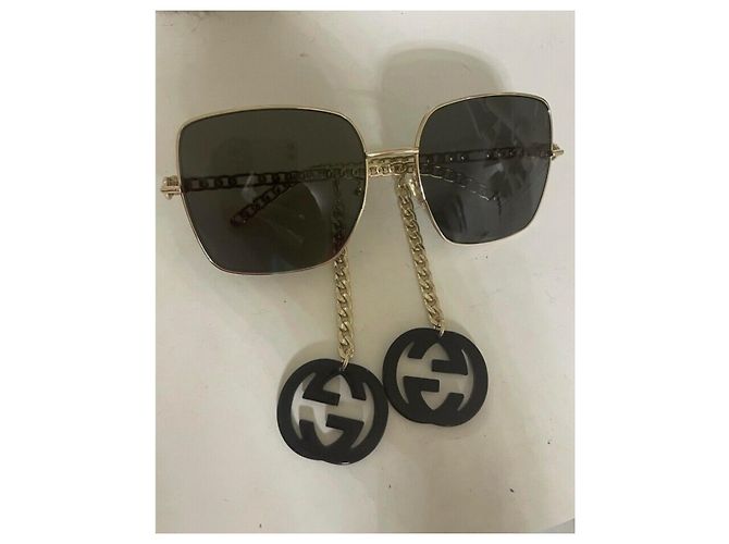Gucci Sonnenbrille GG1031S Hellbraun Metall - Ansicht 2