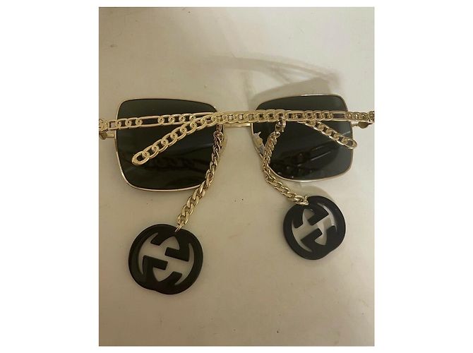 Gucci Sonnenbrille GG1031S Hellbraun Metall - Ansicht 3
