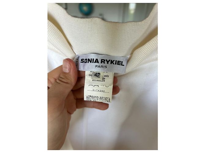 Gonna Midi Bianca Sonia Rykiel Taglia 40 - vista 3