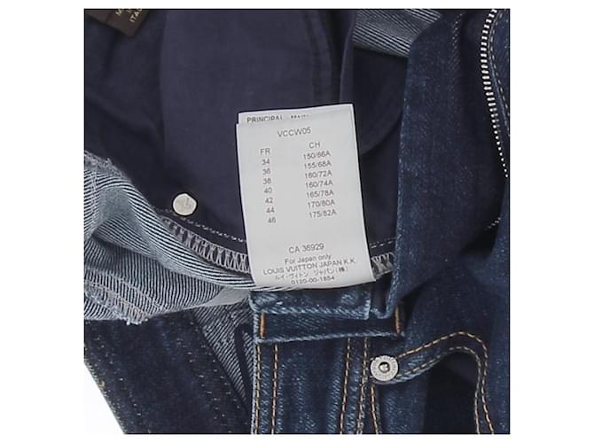 LOUIS VUITTON Jeans T.FR 34 Algodón Azul - vista 6