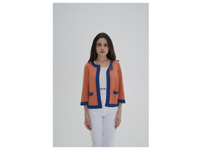 Chanel 07P Karl Lagerfeld Kaschmir-Cardigan Mehrfarben - Ansicht 4