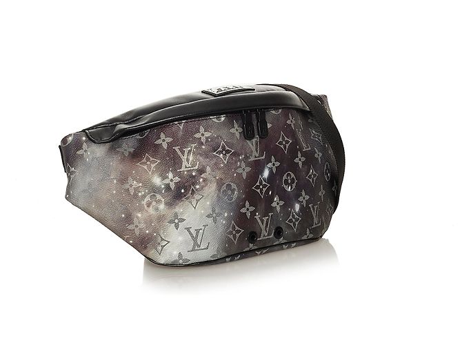 Bumbag Galaxy Discovery Monogram Nero Louis Vuitton Marrone - vista 2