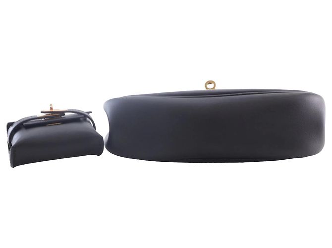 Hermès Kelly Moove in Swift Nero - vista 14