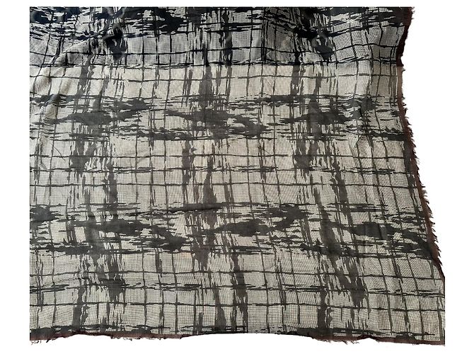 Bottega Veneta Stola grande in cotone stampato Multicolore - vista 2