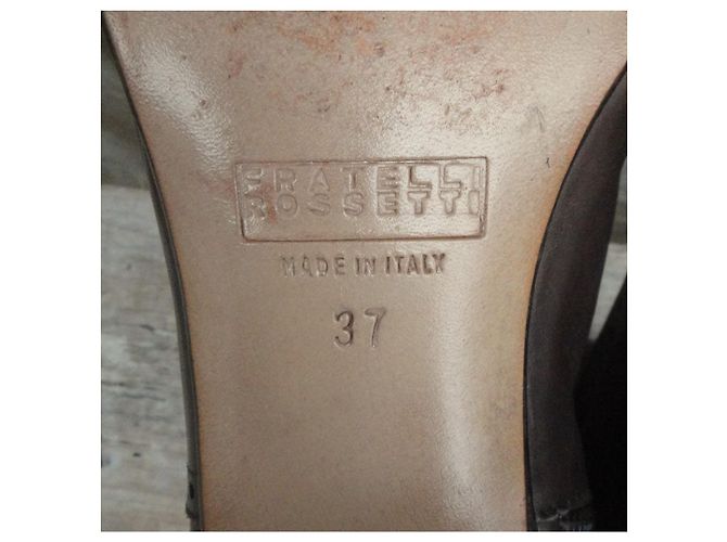 Fratelli Rosseti Botines de cuero marrones Fratelli Rossetti Castaño - vista 6