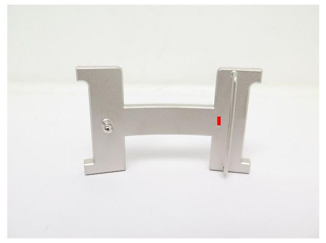 Hermès NUEVO CINTURÓN HERMES CONSTANCE XL 42MM HEBILLA DE ACERO CEPILLADO Plata - vista 2