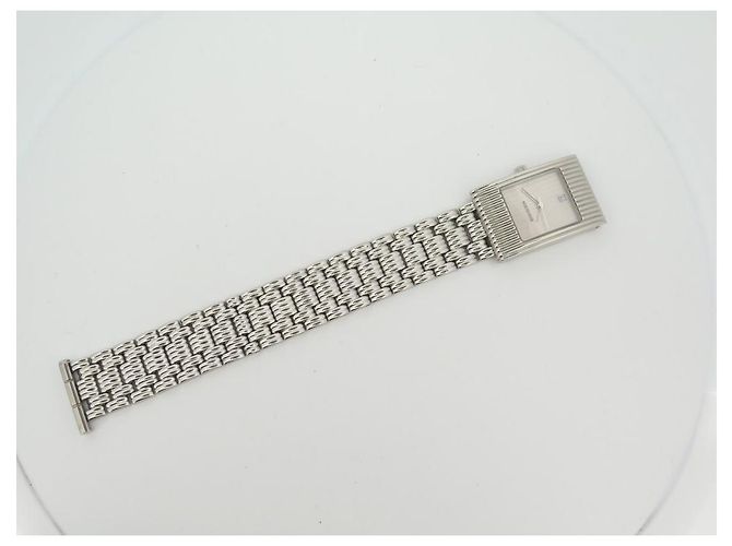 NEUE BOUCHERON REFLET MEDIUM 36 MM UHR +6 CROCO- UND STAHLARMBÄNDER Silber - Ansicht 4
