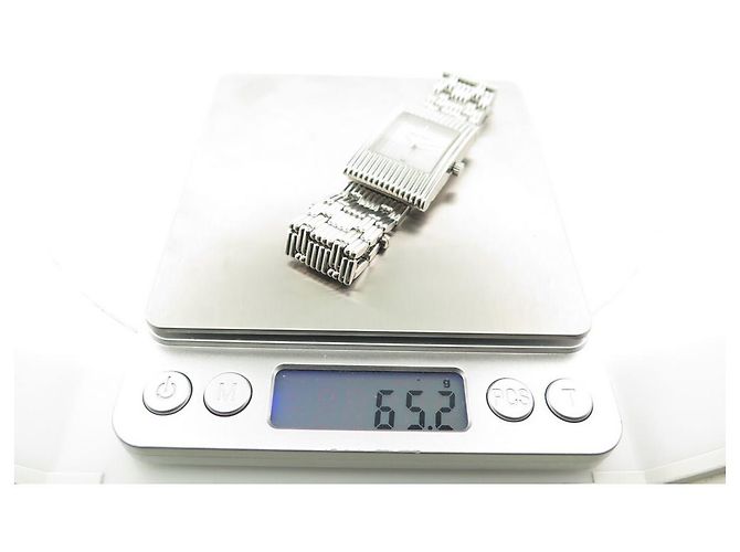NEUE BOUCHERON REFLET MEDIUM 36 MM UHR +6 CROCO- UND STAHLARMBÄNDER Silber - Ansicht 7