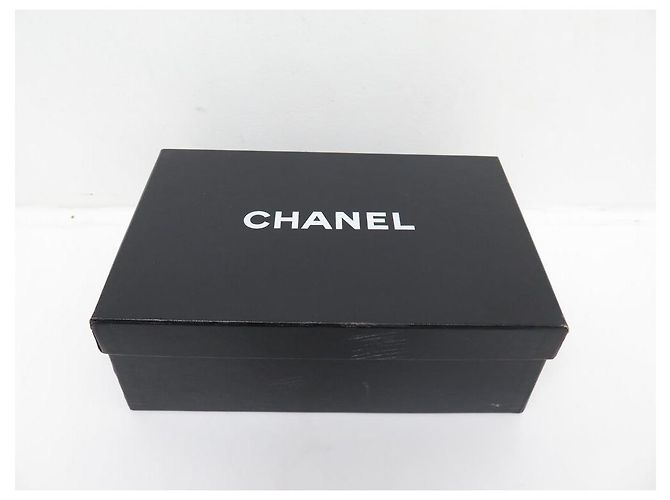 SCARPE CHANEL PUMP FIOCCHI G26717 38.5 IN PELLE LUCIDA NERA - vista 13