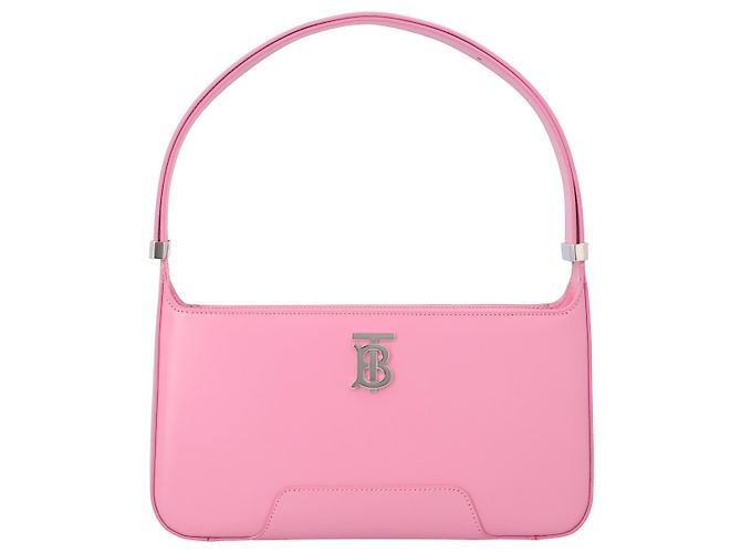 Burberry Schultertasche mit Logo Pink - Ansicht 5