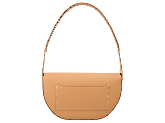 Borsa Olympia media Burberry Marrone Beige - vista 3