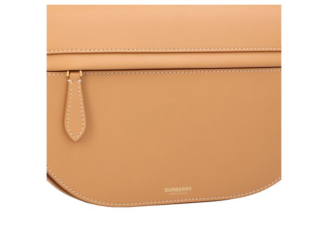 Borsa Olympia media Burberry Marrone Beige - vista 4
