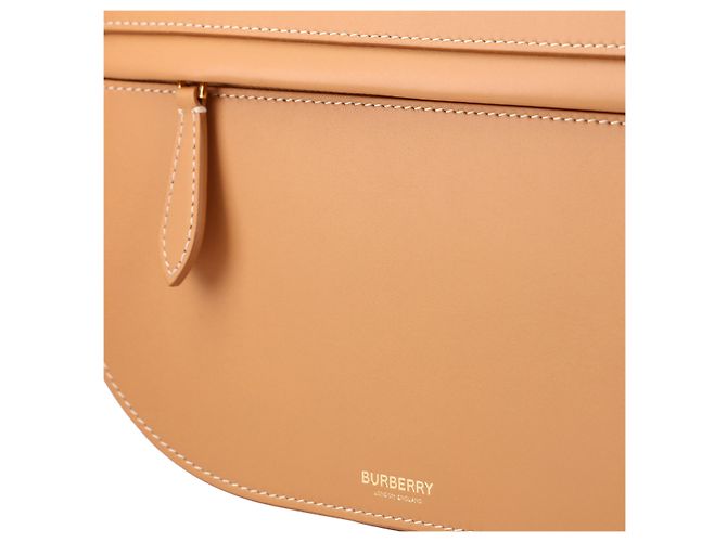 Borsa Olympia media Burberry Marrone Beige - vista 5