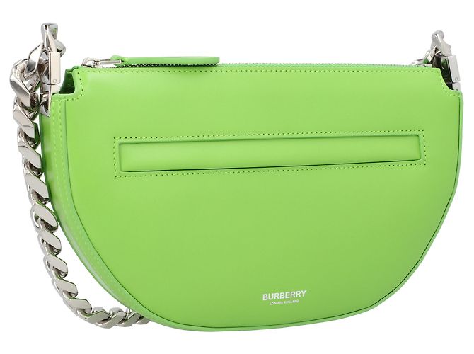 Burberry Olympia Mini-Ledertasche Grün - Ansicht 2