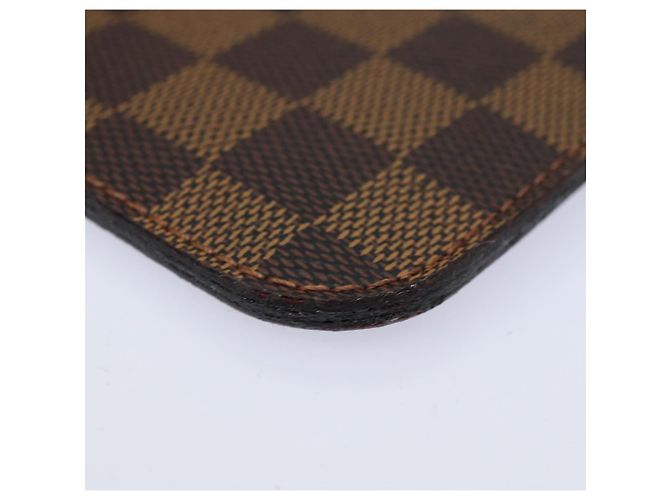 LOUIS VUITTON Damier Ebene Neverfull MM Pouch Accessory Pouch LV Auth 78125 - view 14