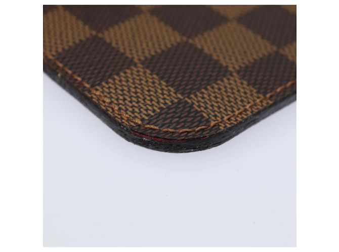 LOUIS VUITTON Damier Ebene Neverfull MM Pouch Accessory Pouch LV Auth 78125 - view 15