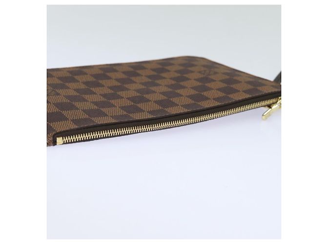 LOUIS VUITTON Damier Ebene Neverfull MM Pouch Accessory Pouch LV Auth 78125 - view 5