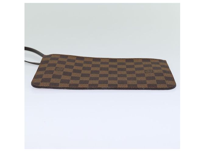 LOUIS VUITTON Damier Ebene Neverfull MM Pouch Accessory Pouch LV Auth 78125 - view 6