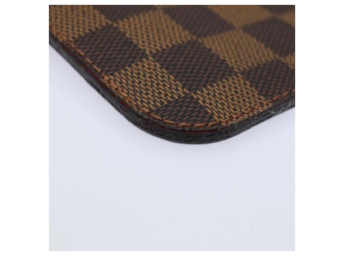 LOUIS VUITTON Damier Ebene Neverfull MM Pouch Accessory Pouch LV Auth 78125 - view 7