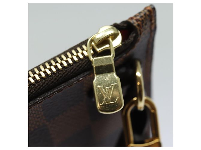 LOUIS VUITTON Damier Ebene Neverfull MM Pouch Accessory Pouch LV Auth 78125 - view 8