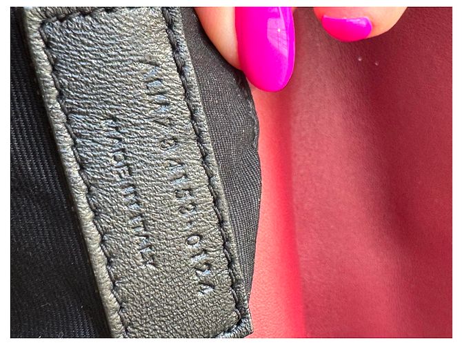 Borsa a mano Saint Laurent Calypso in Pelle Rosso Merlot Bordò - vista 27
