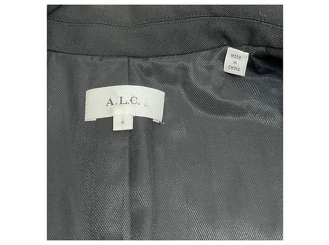Blazer nero A.L.C. con cristalli - vista 4