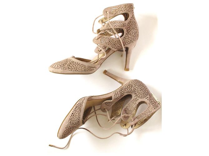 Pumps mit Absatz KARL LAGERFELD Beige Grau - Ansicht 3