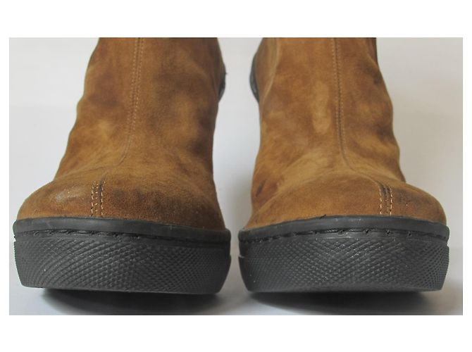 Botines con tacón PIERRE HARDY Castaño - vista 12