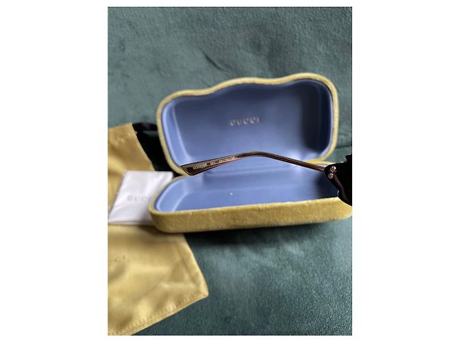 Gafas de sol Gucci Negras de Plástico Negro - vista 6
