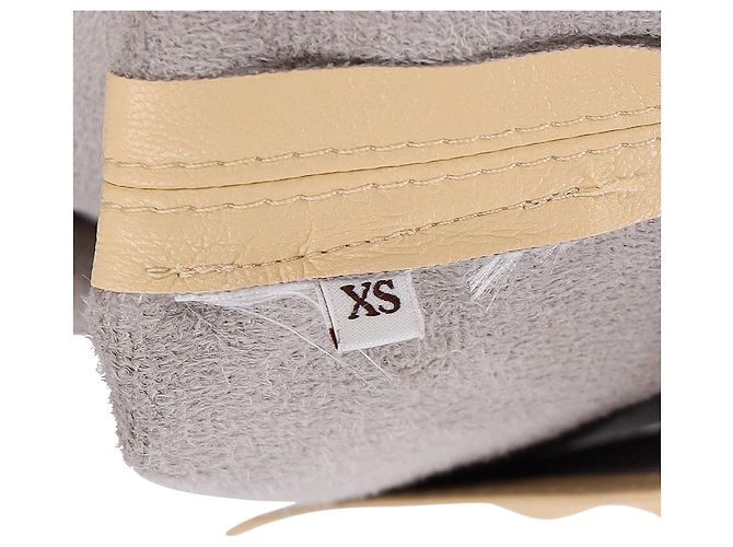 Camicia Osmo Nanushka in ecopelle beige - vista 4