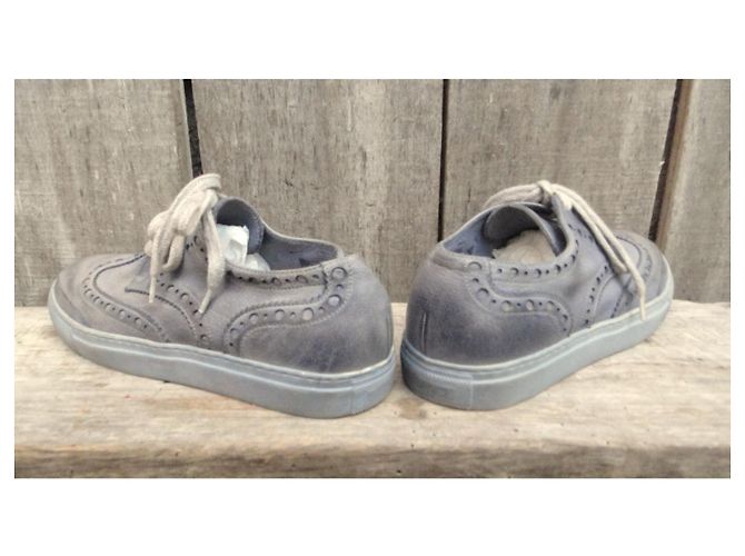 Free Lance Sneaker aus Leder Grau - Ansicht 6
