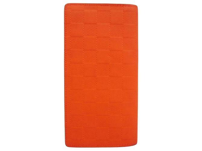 Cartera Brazza Louis Vuitton Naranja - vista 2