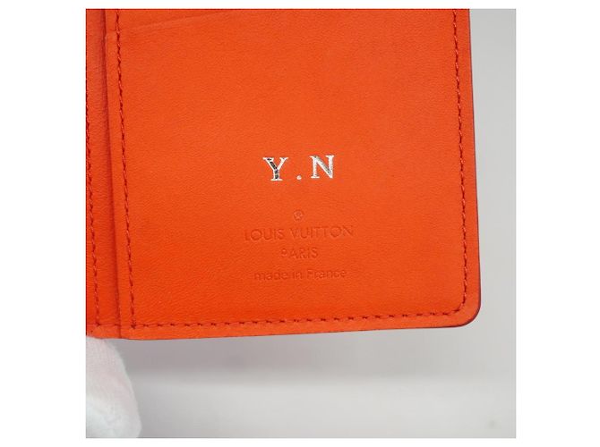 Cartera Brazza Louis Vuitton Naranja - vista 5