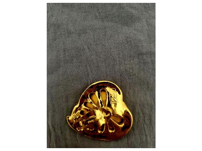 Superbo orecchino Yves Saint Laurent Gold hardware - vista 5