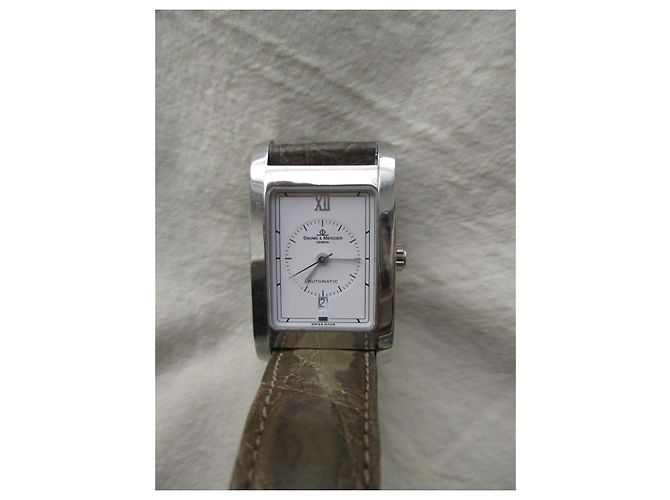 Relógio automático Baume & Mercier Hampton MVO 45120 Aço Prata - vista 3