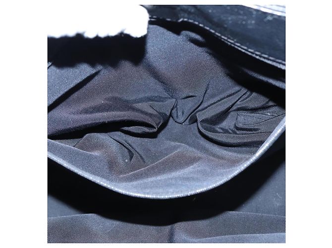 Borsa Tote CHANEL Executive Turn Lock in pelle caviar nera CC Auth bs15381 Nero - vista 23